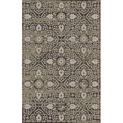 Cooksville Wool Damask Indoor Rug
