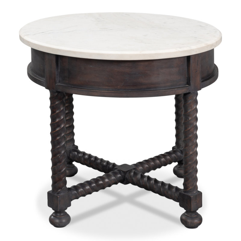 Barley Marble End Table