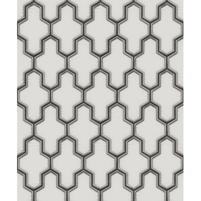 Geometric Silk Wallpaper