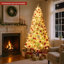 Arbre de Noël artificiel 7 pi avec 855 branches et 350 lumières DEL pré-éclairées-1951330294-1951330288