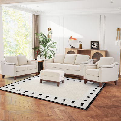 Edgell 4 - Piece Living Room Set