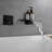 1 Handle Bathroom Waterfall Faucet with Diverter