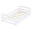 Lit plate-forme avec lit gigogne-584322718
