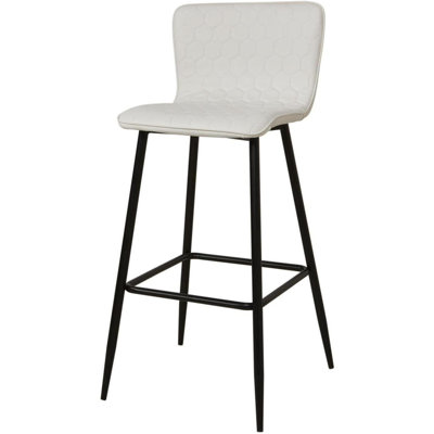Choquette Upholstered and Faux Leather Bar Stool