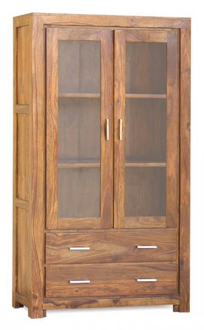 Granby Display Cabinet, Honey