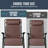 Set Of 2 Zero Gravity Patio Chair-448852441