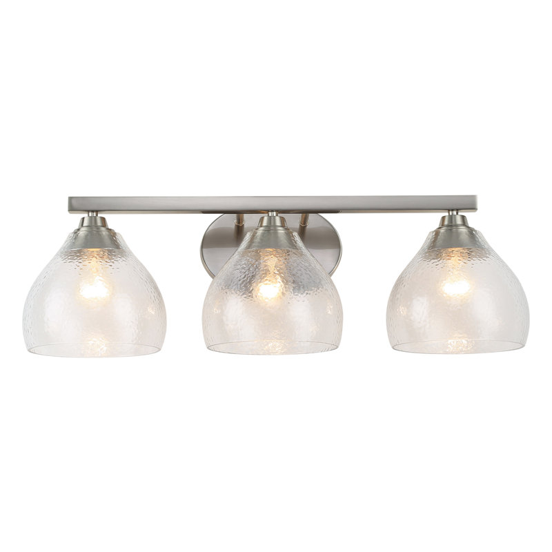3 - Light Vanity Light - Pewter, Pewter