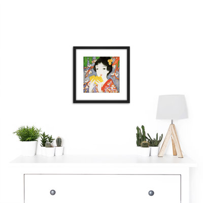 Takehisa Early Spring Japanese Painting 1 Piece Single Picture Frame Painting