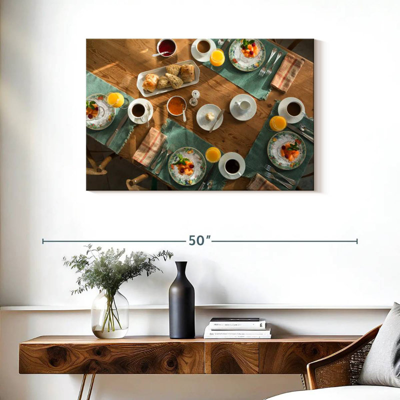 Breakfast Table, 24" H x 36" W