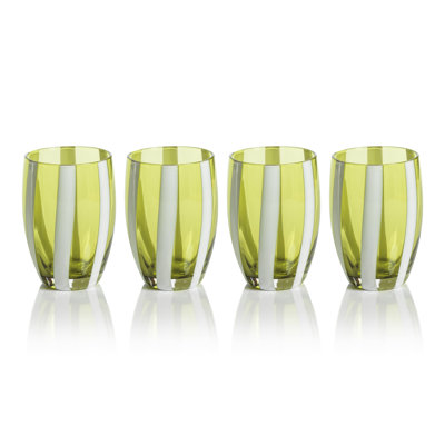Verres sans pied Brasilia, ensemble de 4