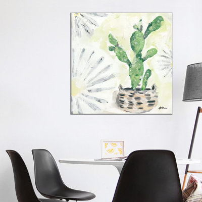 Bono Cactus 1 Piece Wrapped Canvas Painting