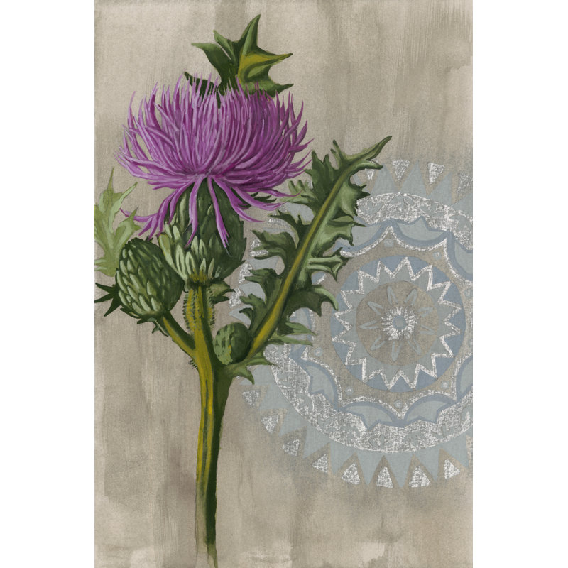 Bohème botanique II, H 12 po x l 8 po x P 1,25 po