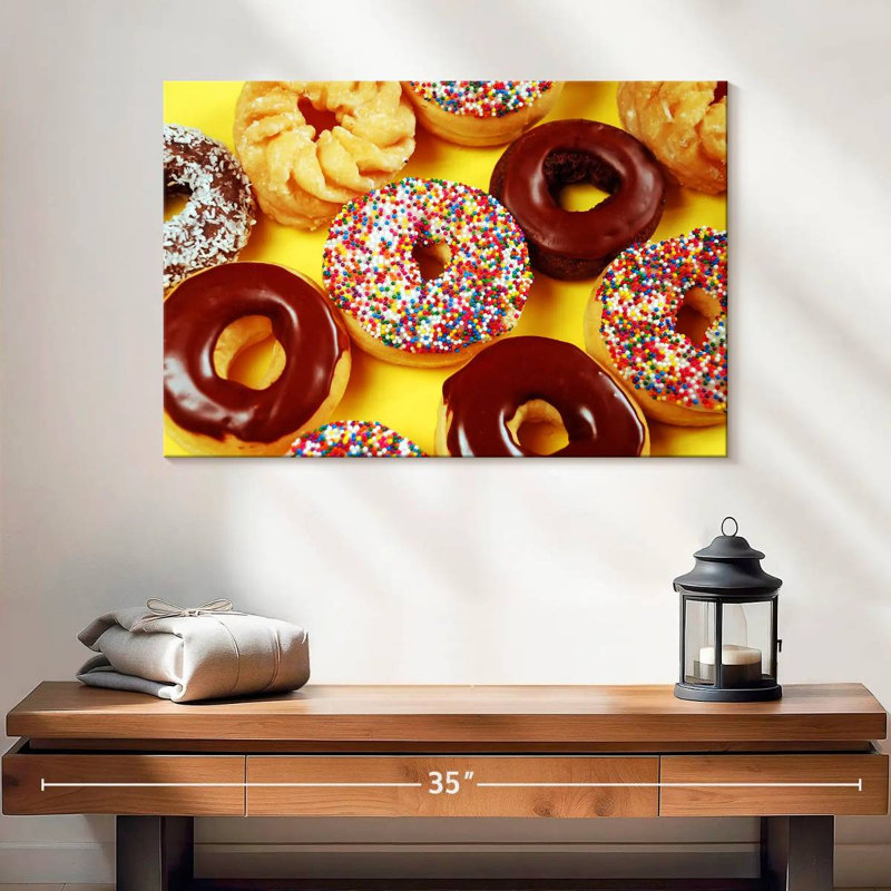 Yarlin Fresh Doughnuts, 16" H x 24" W
