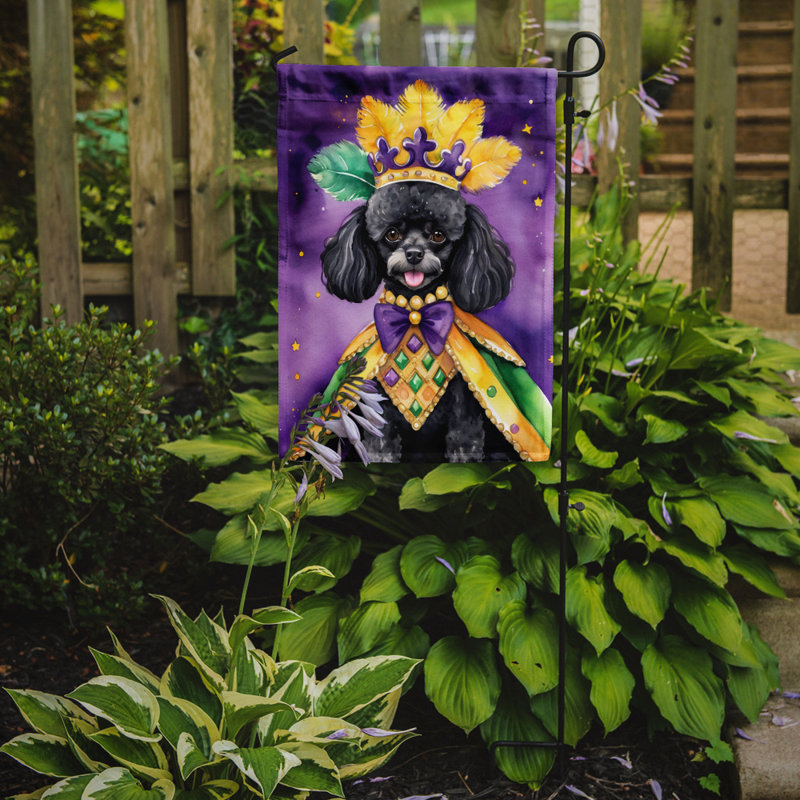 Drapeau de la maison du roi canard chocolat Mardi Gras