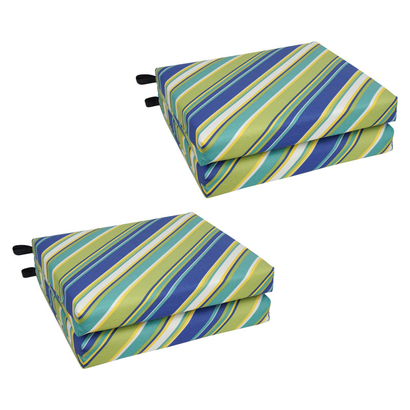 Coussins de chaise d'extérieur 20 po x 19 po (ensemble de 4)