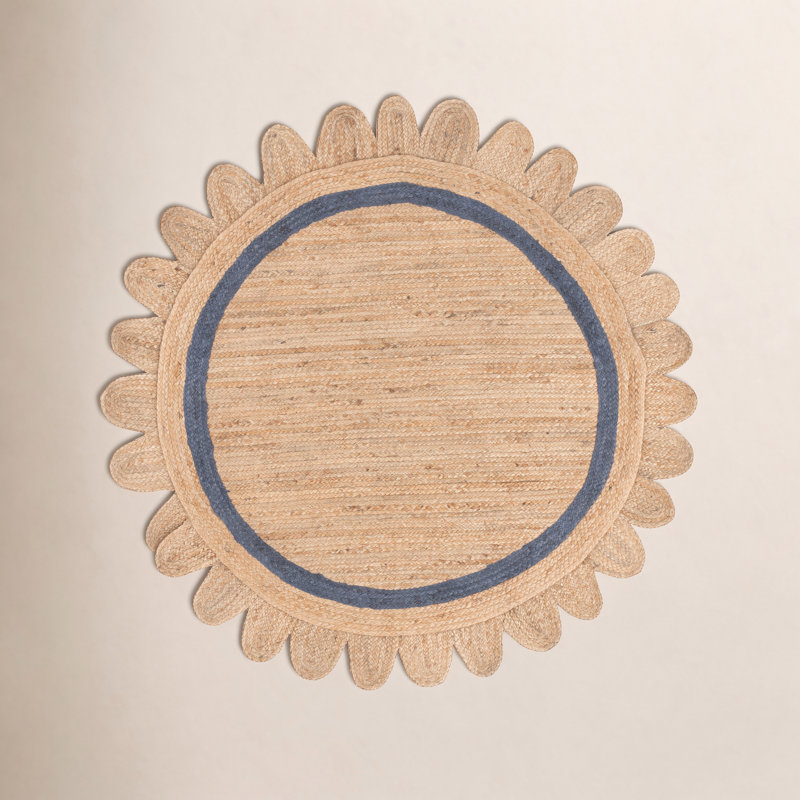 Tapis en jute / sisal Inkai, Rond 6 pi