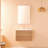 Wall Mounted & Floating Single Vanity with Ceramic Sink