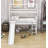 Twin Size Wooden House Loft Bed with Slide-2044970394