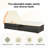 Outdoor Patio Chaise Lounge Chair - Foldable, Compact Design Adjustable , Cushion Pe , Galvanized Steel For Garden, Poolside Chairs With Storage , Weather Patio, Backyard-1349916315