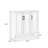 Beige Aluminium  Shoe Storage