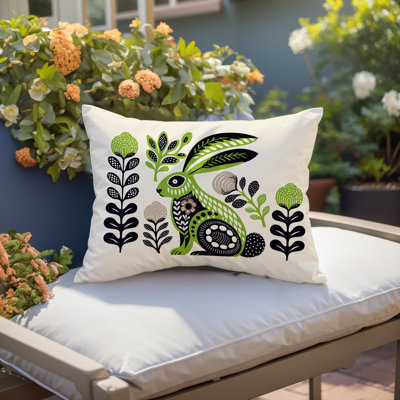 Coussin lombaire réversible intérieur / extérieur Timi Rabbit