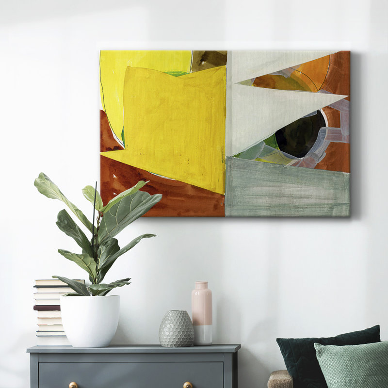 Jigsaw 3-Gallery Wrapped Canvas, 40" H x 60" W
