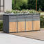 Metal Double Bin Store