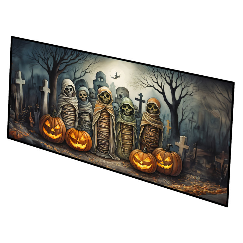Janaeyah Non-Slip Halloween Doormat