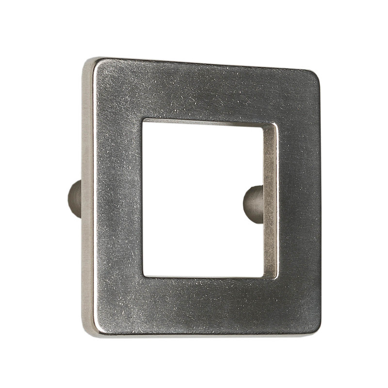 Fairmont Novelty Pull, White Bronze Brushed