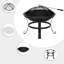 Round Steel Smokeless Fire Pit