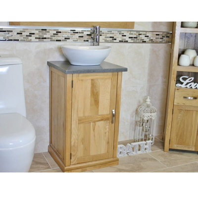 Counts 500mm Single Bathroom Vanity with Vessel Ceramic Basin