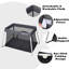 Folki Cradle with Mattress and Stand
