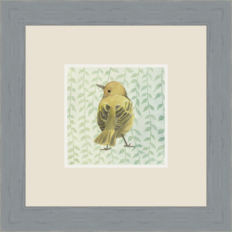 « little oiseau iv », reproduction d’art encadrée