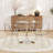 Dining Table Set For 4, 35" Glass Top Kitchen Table And Chairs For Small Spaces-123294122