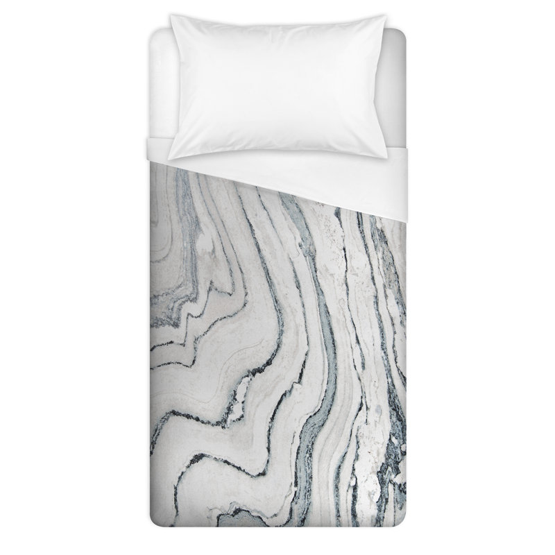 Housse de couette en marbre , Housse de couette pour lit simple