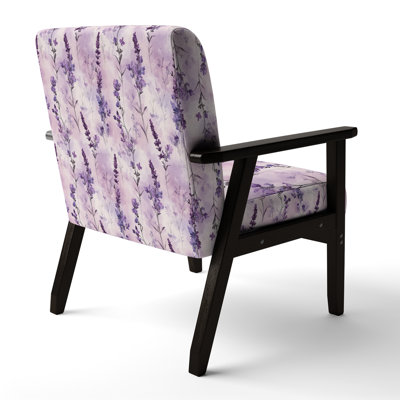 Chaise rembourrée Calmer Florals For Teenagers - Soft Lavender Dreams