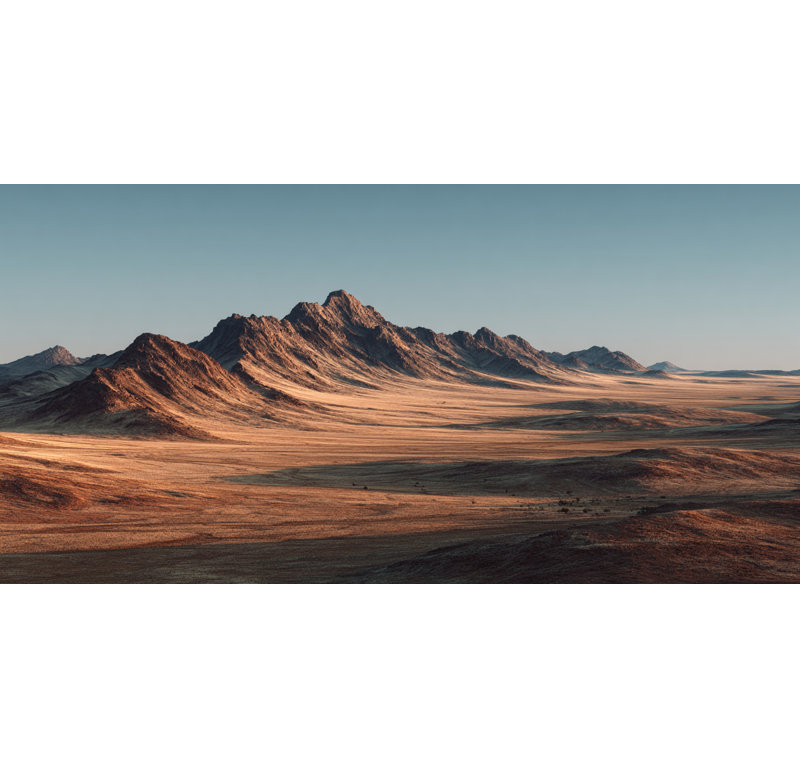 «Ridge Line», art mural sur toile tendue, H 24 po x l 48 po x P 1,5 po