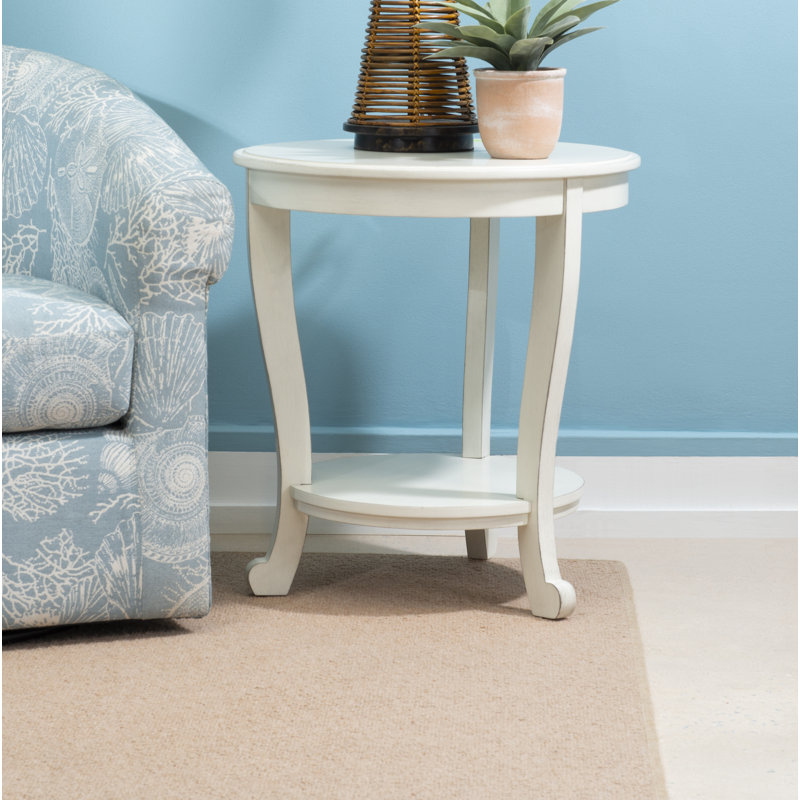End Table, Cream