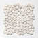 11.5" x 11.5" Random Sized Natural Stone Penny Round Mosaic Wall & Floor Tile