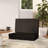 Floor Chair Lounge Chaise Lounge Folding Floor Lounger Faux Leather-68311734