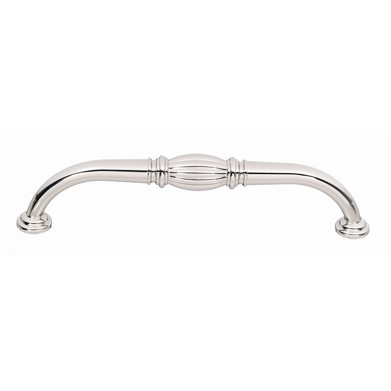 Tuscany Arch Pull, Polished Nickel, 4"