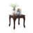 3Pc Dark Cherry Finish Coffee & End Table Set