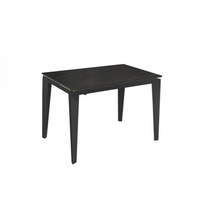 Bushra Extendable Metal Base Dining Table