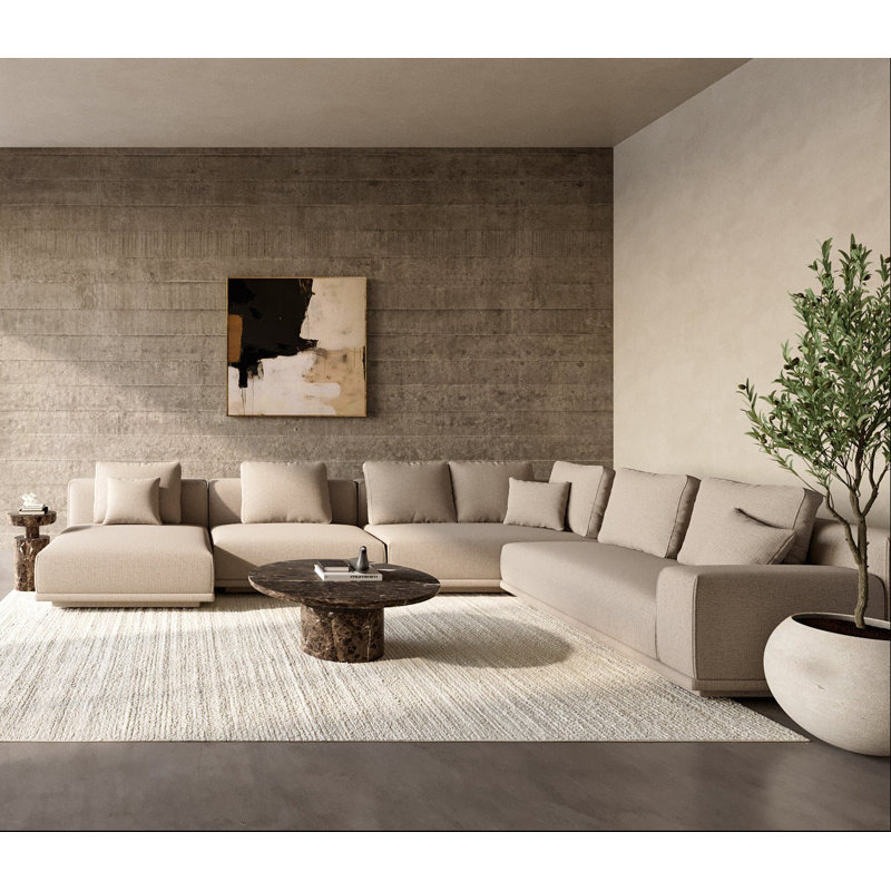 Canapé modulaire Eden beige