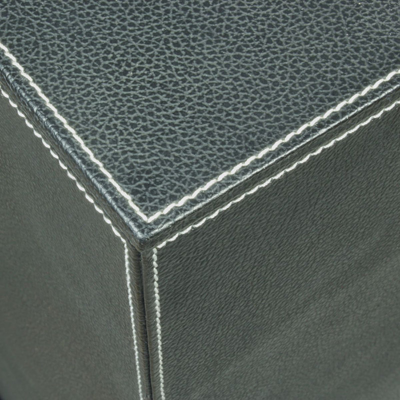Complements Ecopelle Laundry Hamper, Black