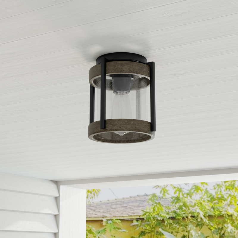 1 - Bulb Outdoor Flush Mount