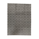 Geometric Area Rug in Gray