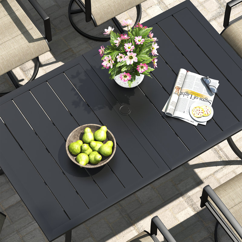 Rectangular Outdoor Dining Table