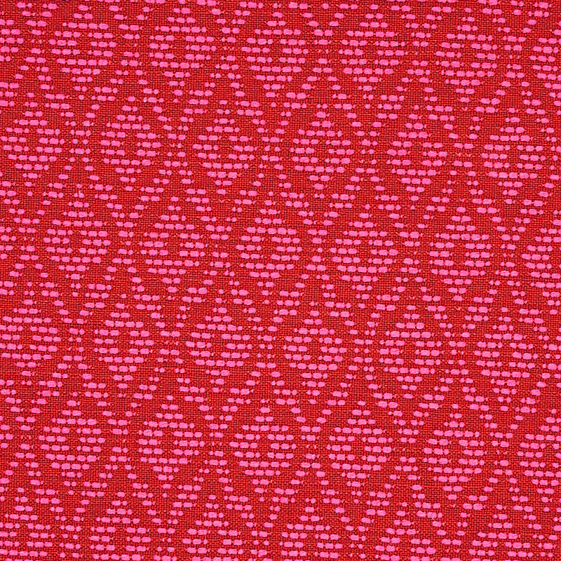 Tissu à crochet rouge, Baie
