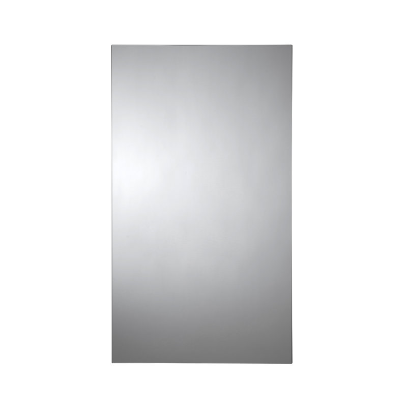 Colorado 379.98mm W 670.05mm H Surface Frameless Medicine Cabinet Mirror 1 Adjustable
